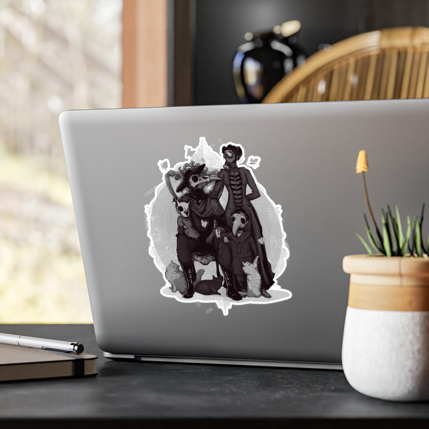 Nocturnal X Kiss-Cut Vinyl Decal