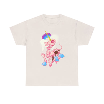 Unicorn Skeleton 2 Unisex Heavy Cotton Tee