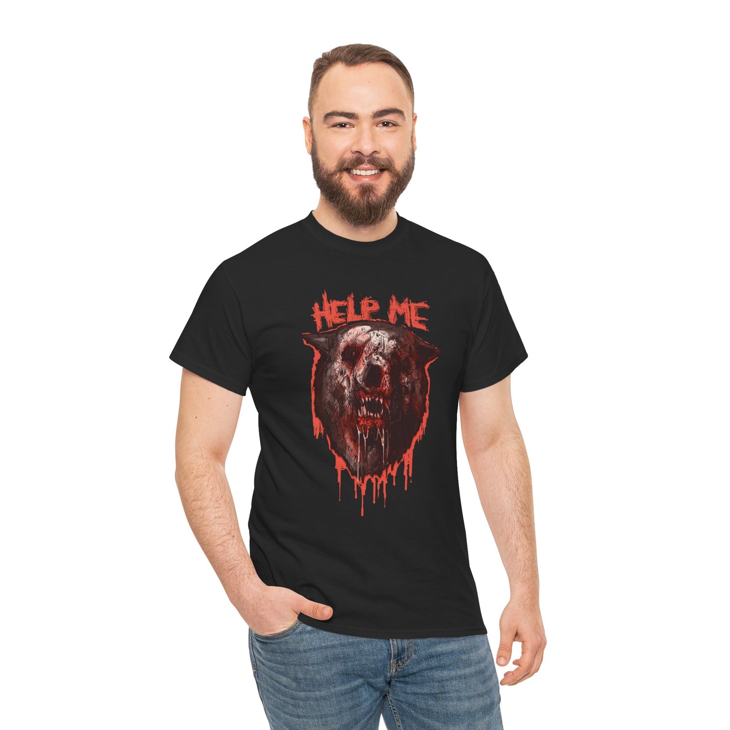 Shimmer Bear Unisex Heavy Cotton Tee