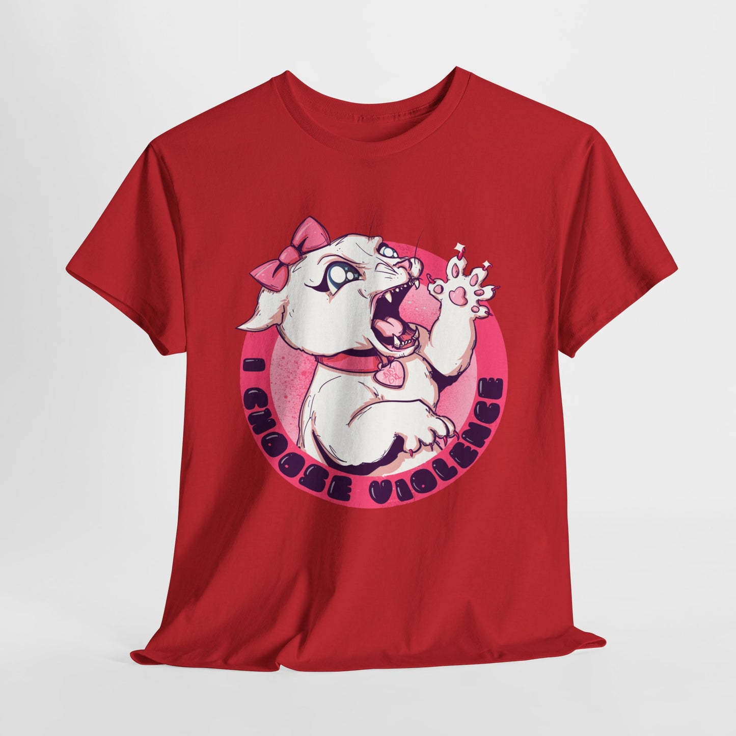 Killer Kitty Unisex Heavy Cotton Tee