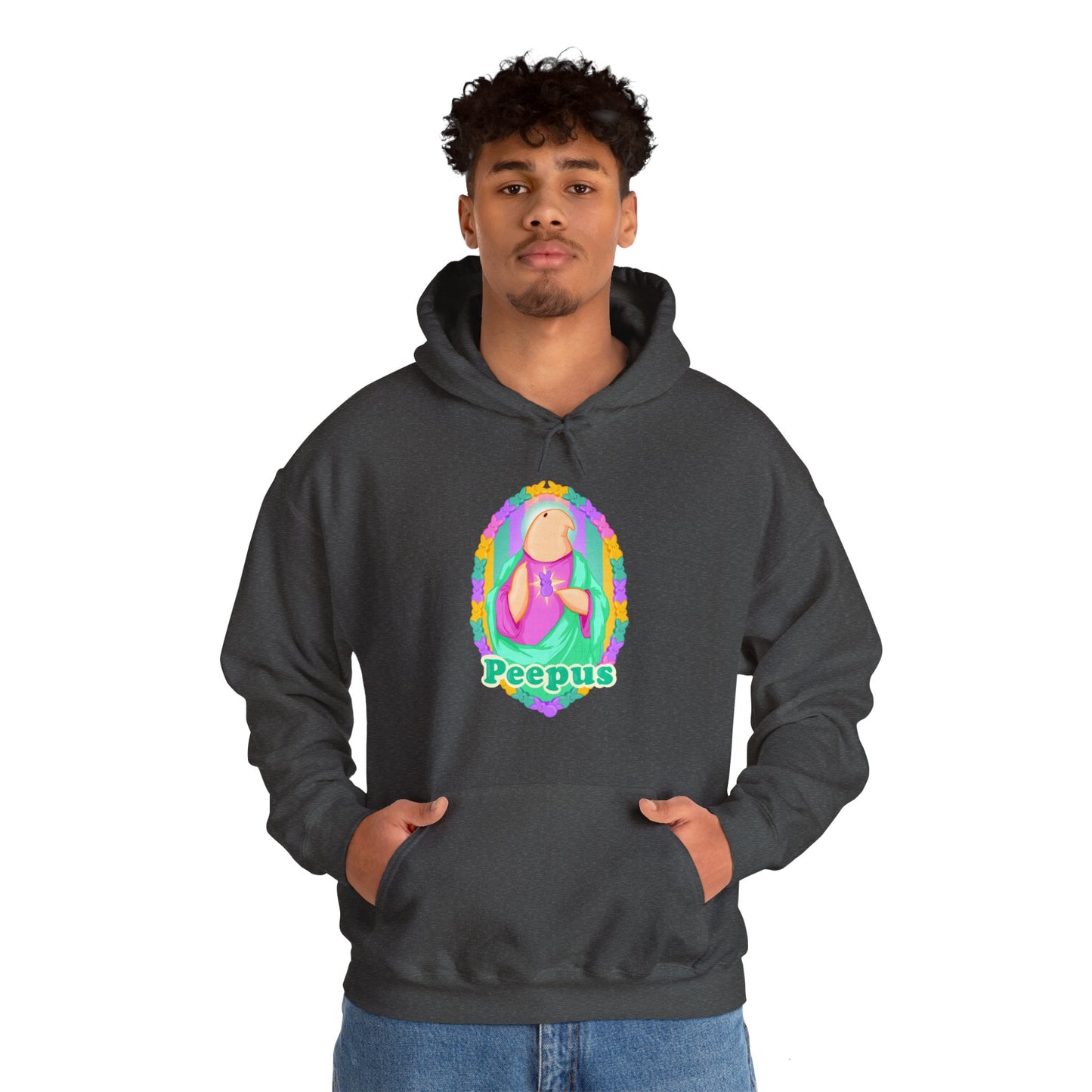 Peepus Unisex Heavy Blend Hooded Sweatshirt