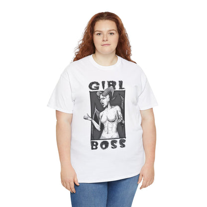 Girl Boss Unisex Heavy Cotton Tee