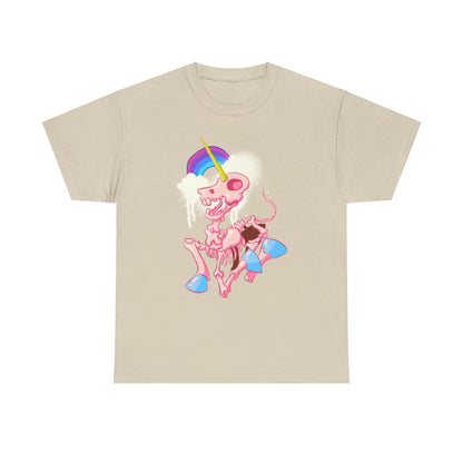 Unicorn Skeleton 2 Unisex Heavy Cotton Tee
