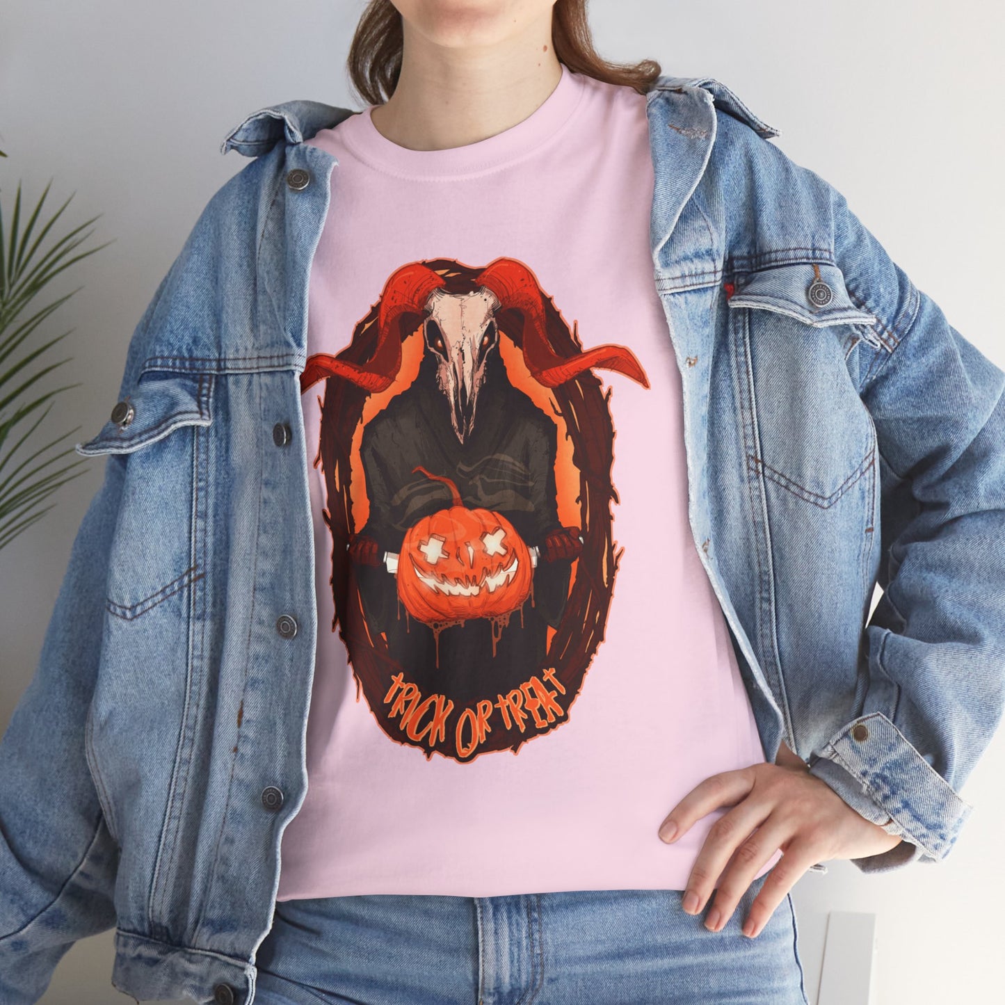 Trick Or Treat Unisex Heavy Cotton Tee