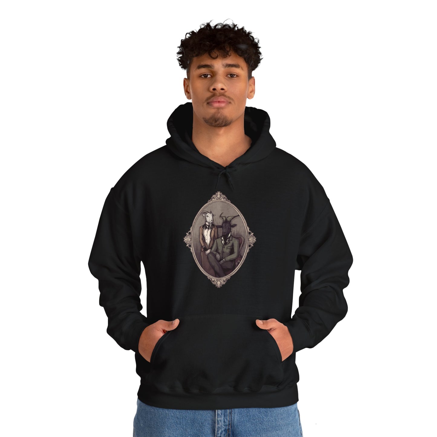 Victorian Horror Unisex Heavy Blend Hooded Sweatshirt