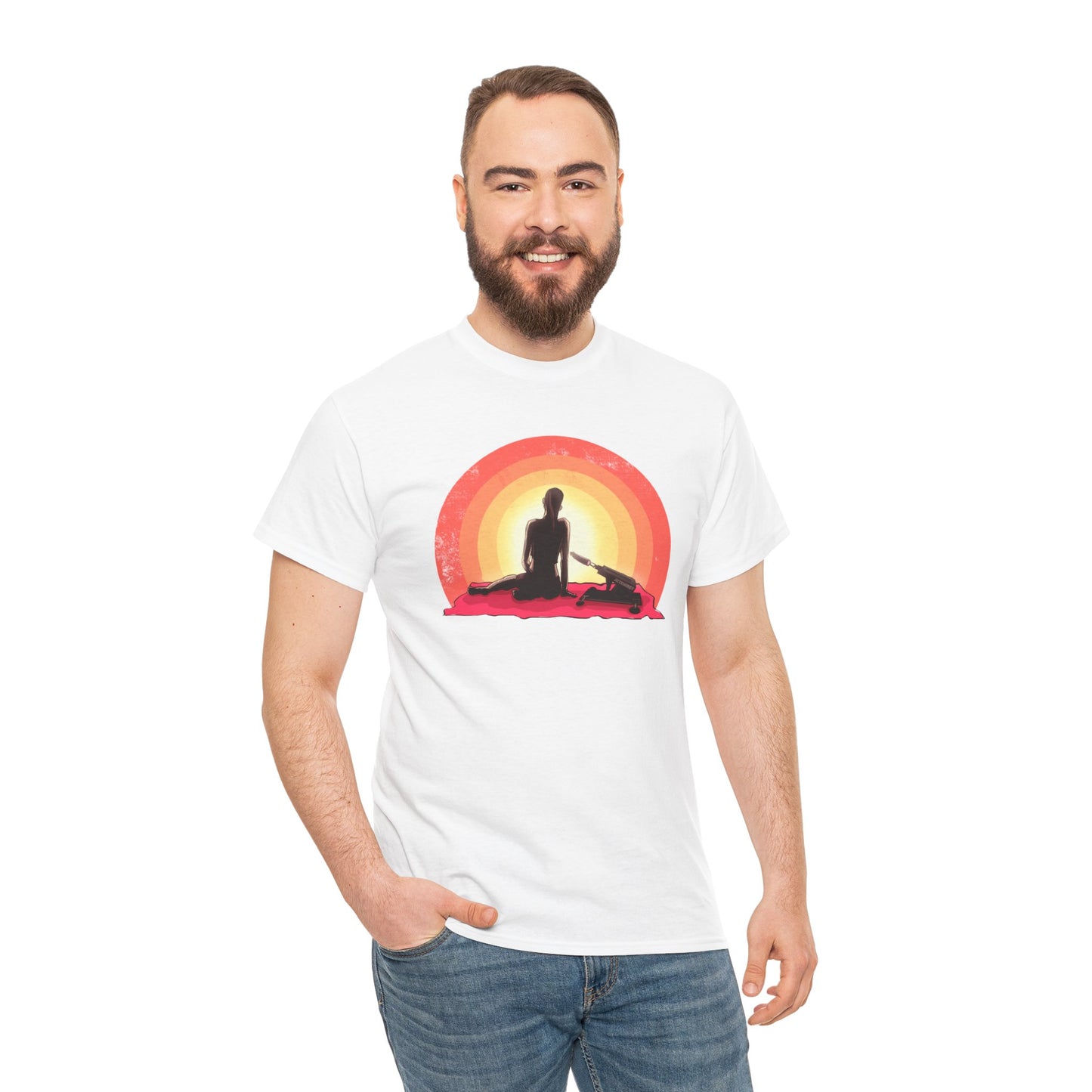 Sunset Unisex Heavy Cotton Tee