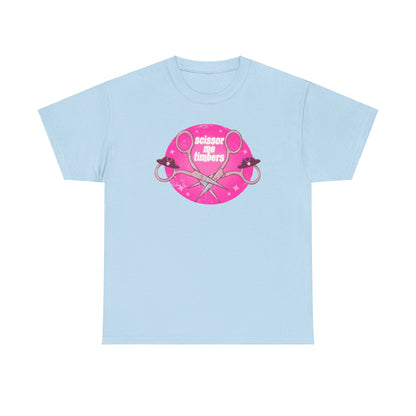 Scissor Me Timbers Unisex Heavy Cotton Tee