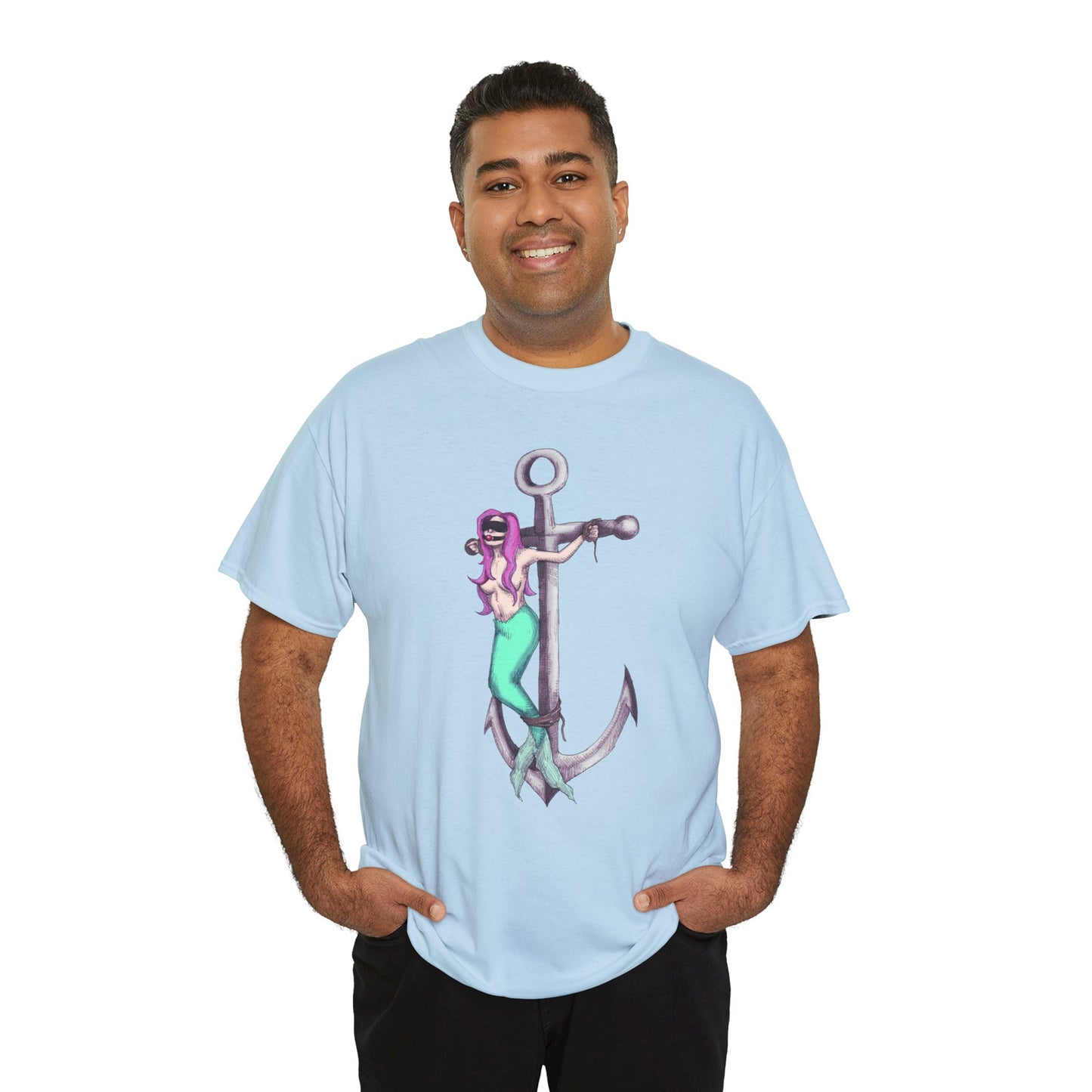 Bad Mermaid 2 Unisex Heavy Cotton Tee