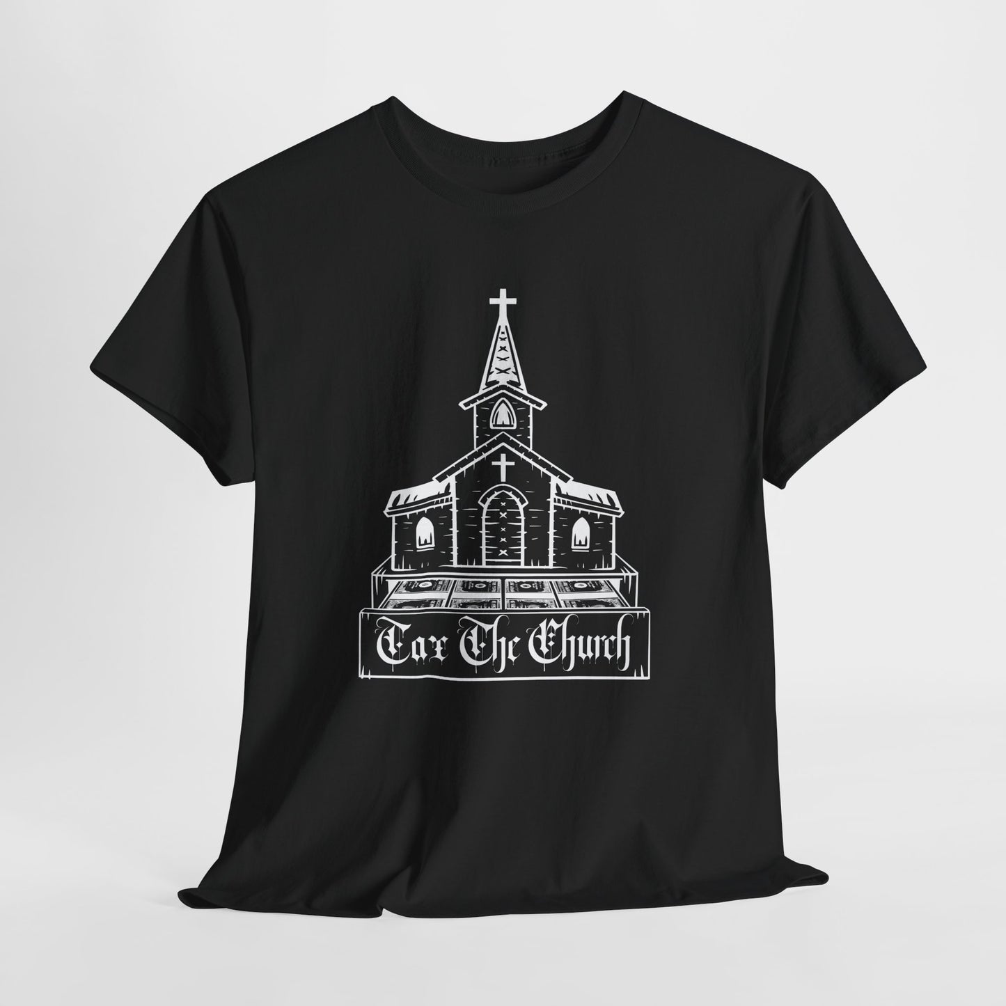 Tax The Church II Unisex Heavy Cotton Tee