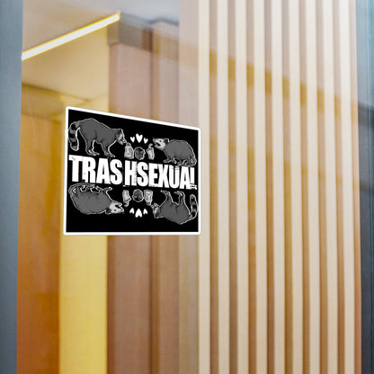 Trashsexual Kiss-Cut Vinyl Decal