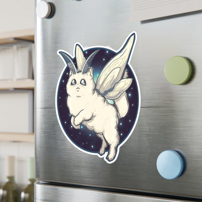 Kitty Moth Kiss-Cut Vinyl Decal