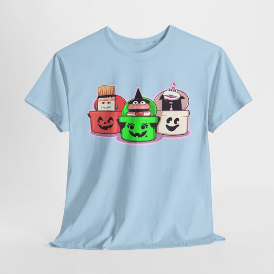 Spooky Fast Food Unisex Heavy Cotton Tee