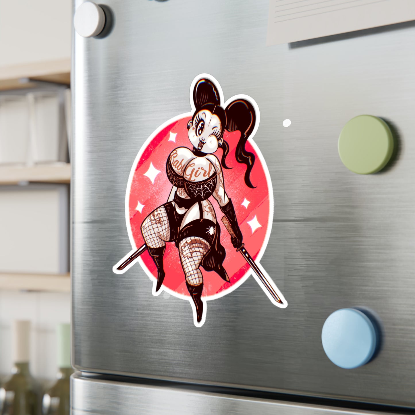 Baby Girl Kiss-Cut Vinyl Decal