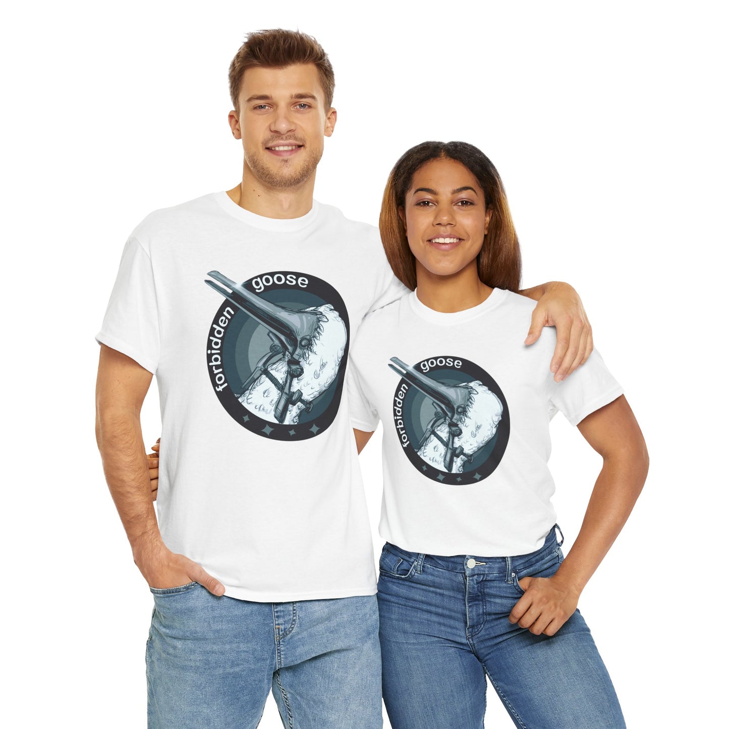Forbidden Goose Unisex Heavy Cotton Tee