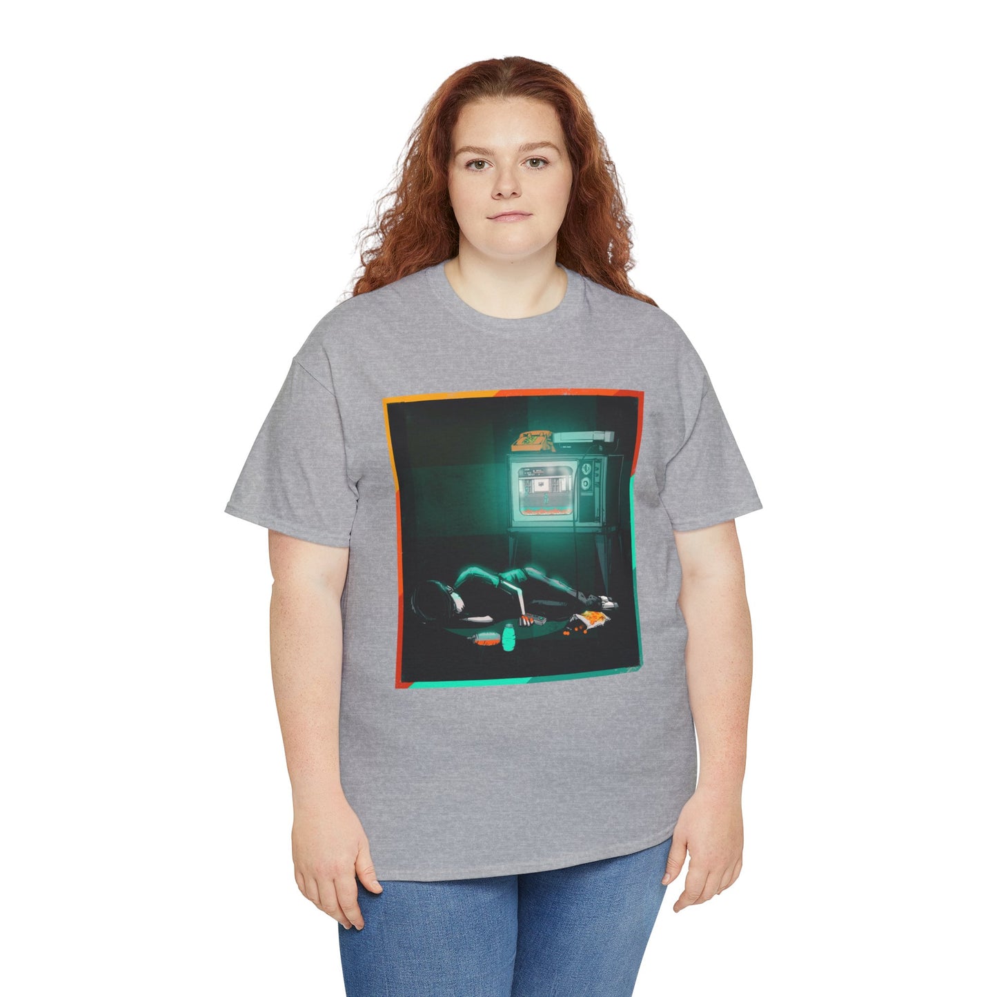 Long Night Unisex Heavy Cotton Tee