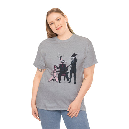 Deer Daddy / Nocturnal Unisex Heavy Cotton Tee