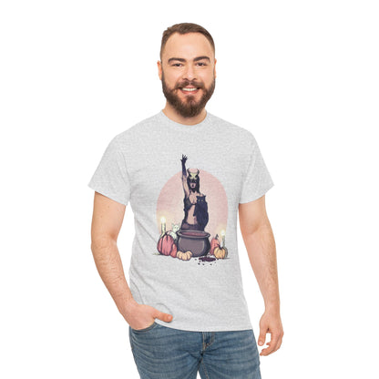 Coffee Witch Unisex Heavy Cotton Tee