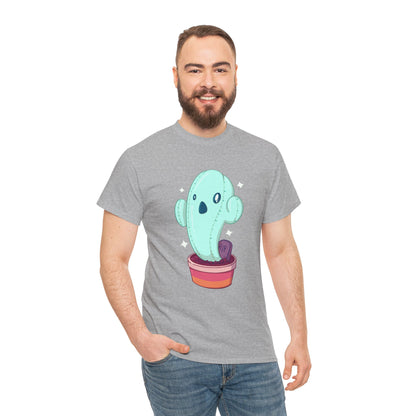 Spooky Succulent Unisex Heavy Cotton Tee