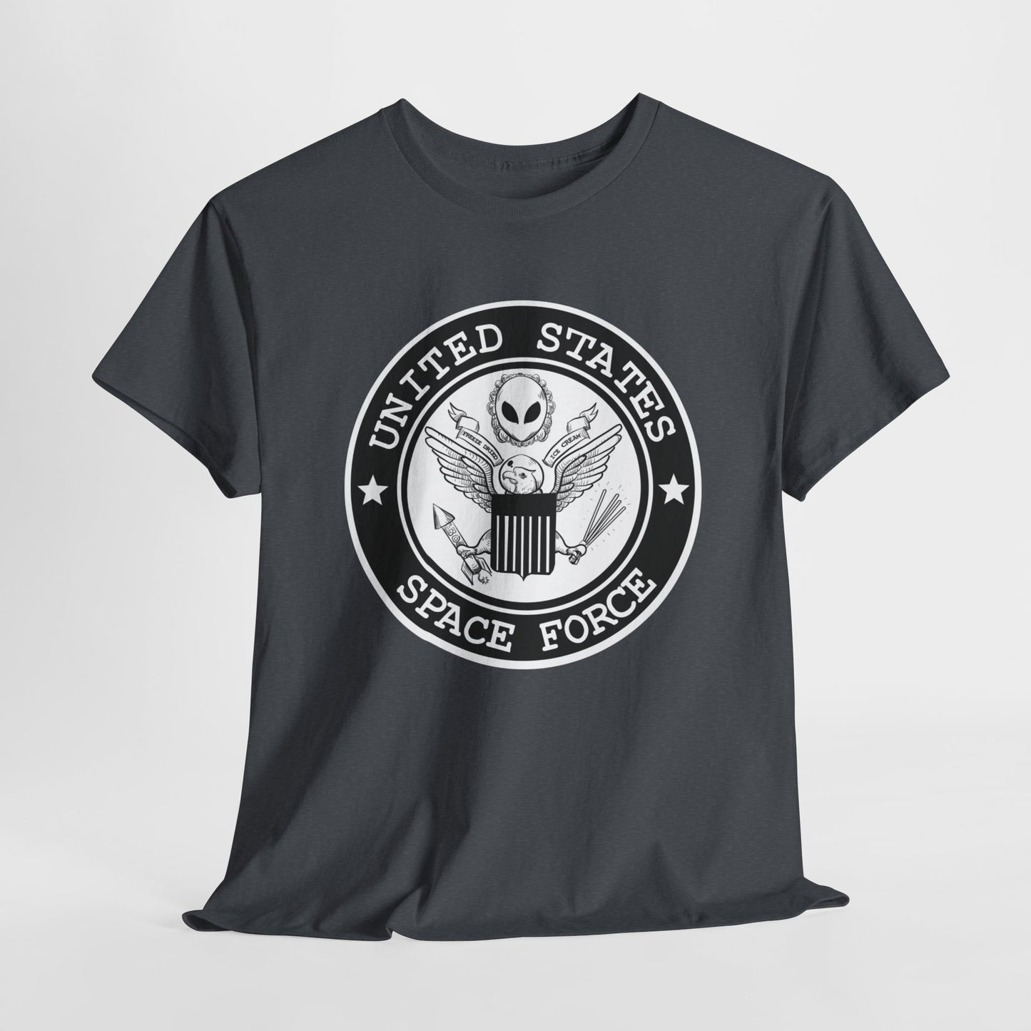 United States Space Force Unisex Heavy Cotton Tee