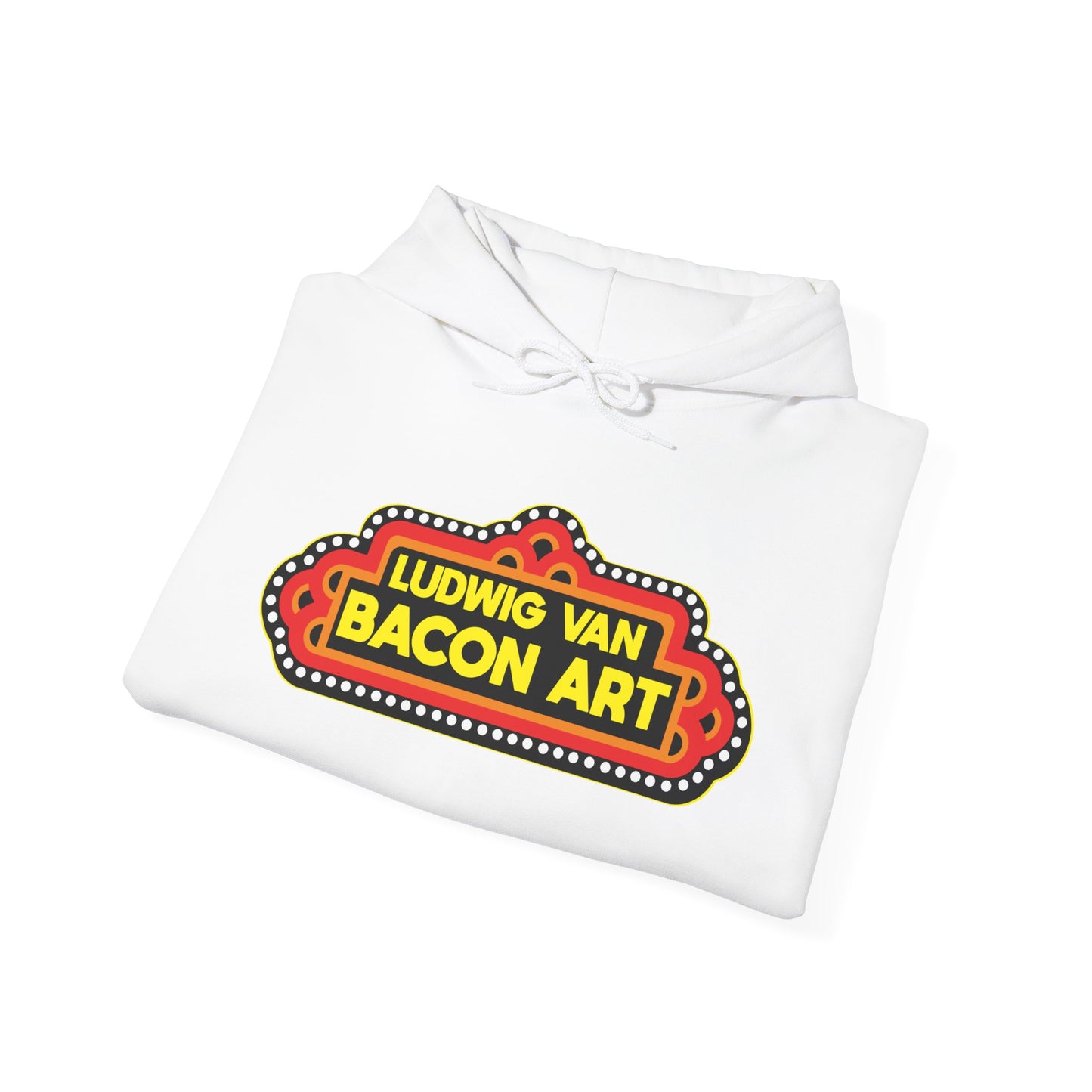 LVB's Pizza Emporium (Front & Back) Unisex Heavy Blend Hooded Sweatshirt