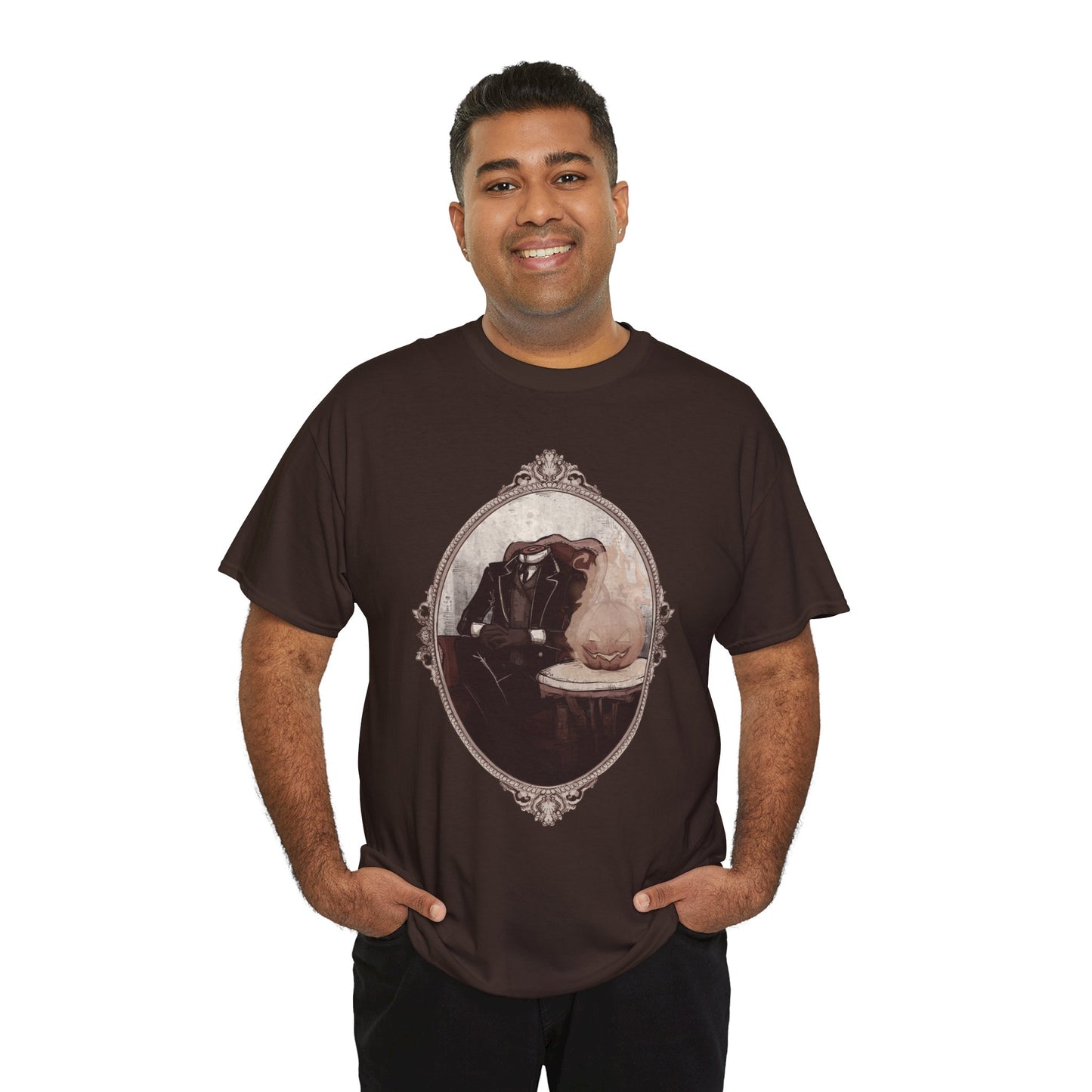 Victorian Headless Horseman Unisex Heavy Cotton Tee