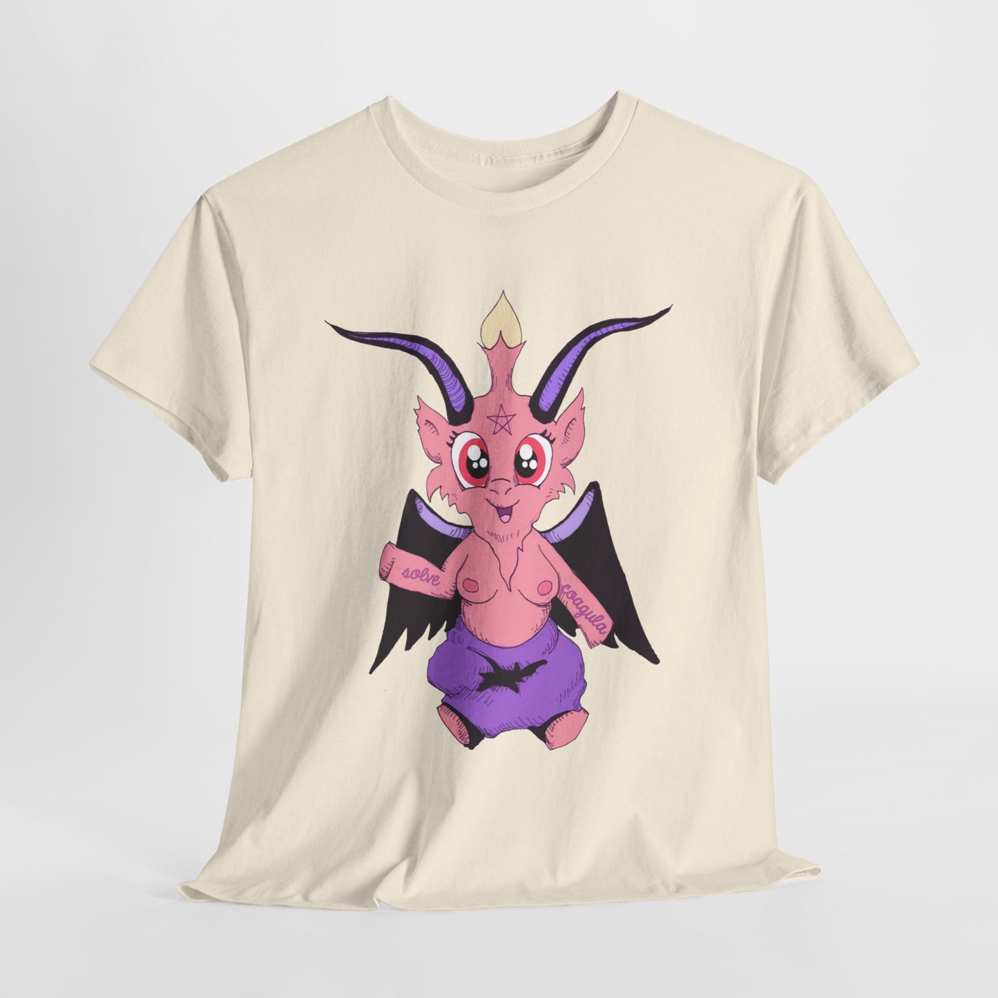 Little Baphomet Unisex Heavy Cotton Tee
