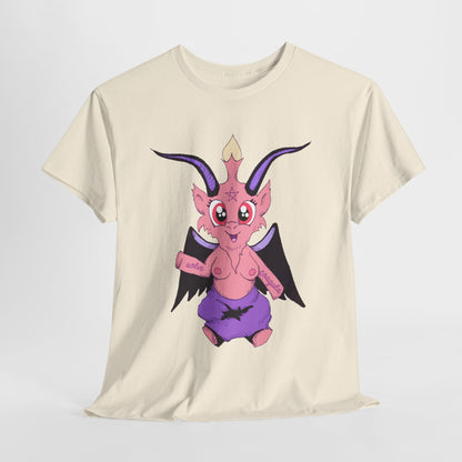 Little Baphomet Unisex Heavy Cotton Tee