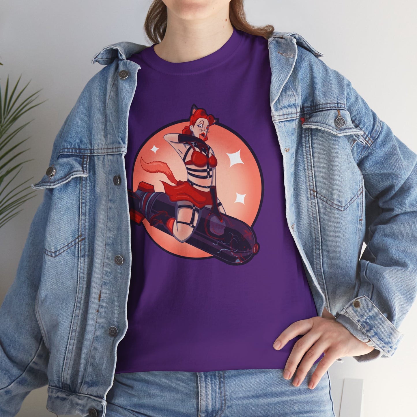 Pinup Pussycat Unisex Heavy Cotton Tee