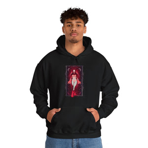 Female Wendigo Unisex Heavy Blend Hooded Sweatshirt