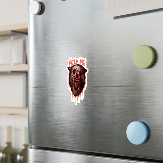 Shimmer Bear Kiss-Cut Vinyl Decal