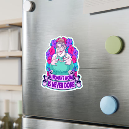 Auntie Nelda Kiss-Cut Vinyl Decal