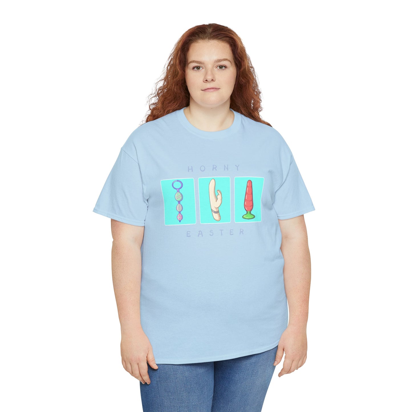 Horny Easter Unisex Heavy Cotton Tee