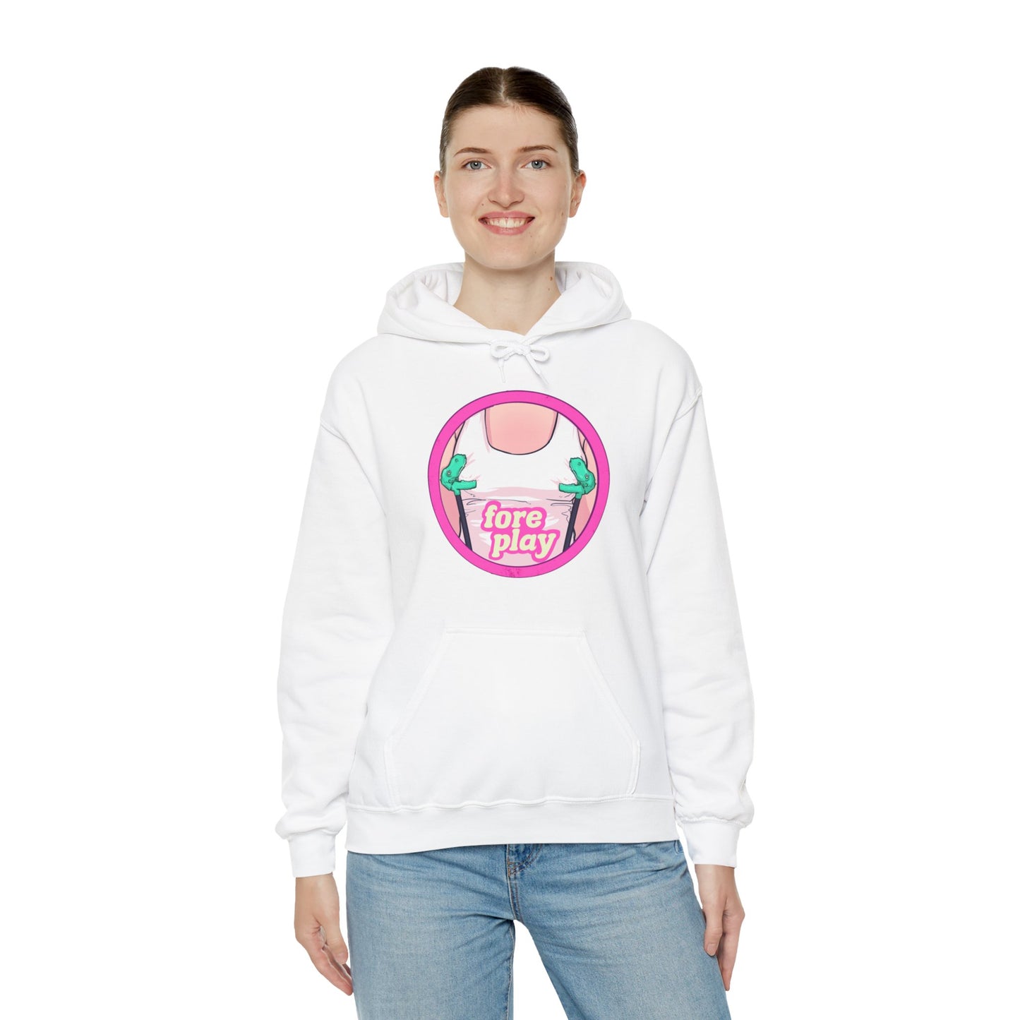 Foreplay 1 Unisex Heavy Blend Hooded Sweatshirt