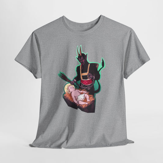 The First Krampus Unisex Heavy Cotton Tee