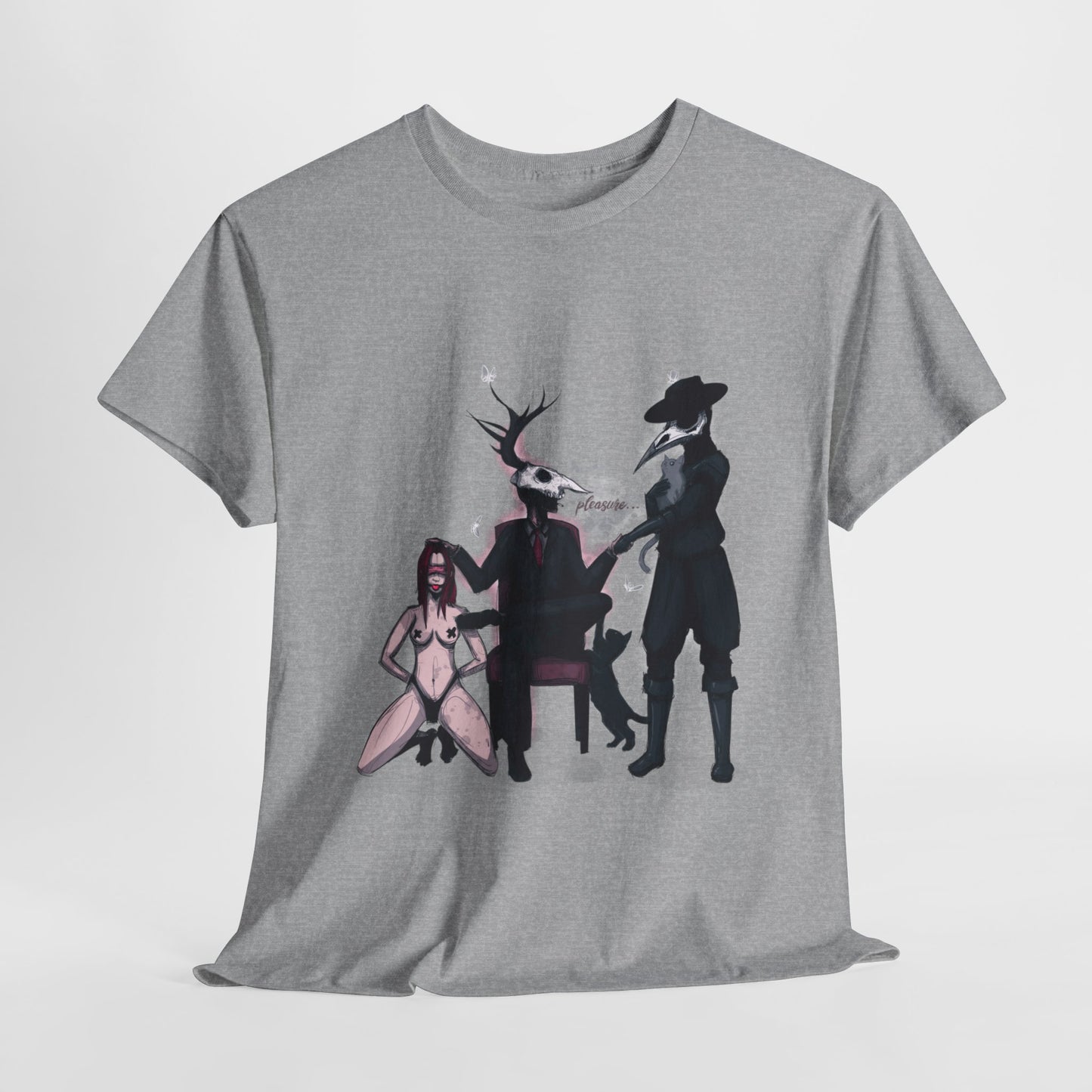 Deer Daddy / Nocturnal Unisex Heavy Cotton Tee