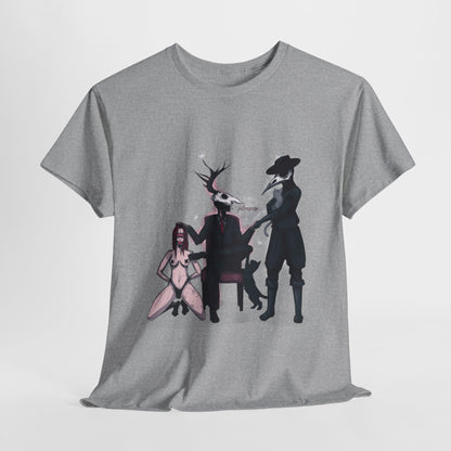 Deer Daddy / Nocturnal Unisex Heavy Cotton Tee