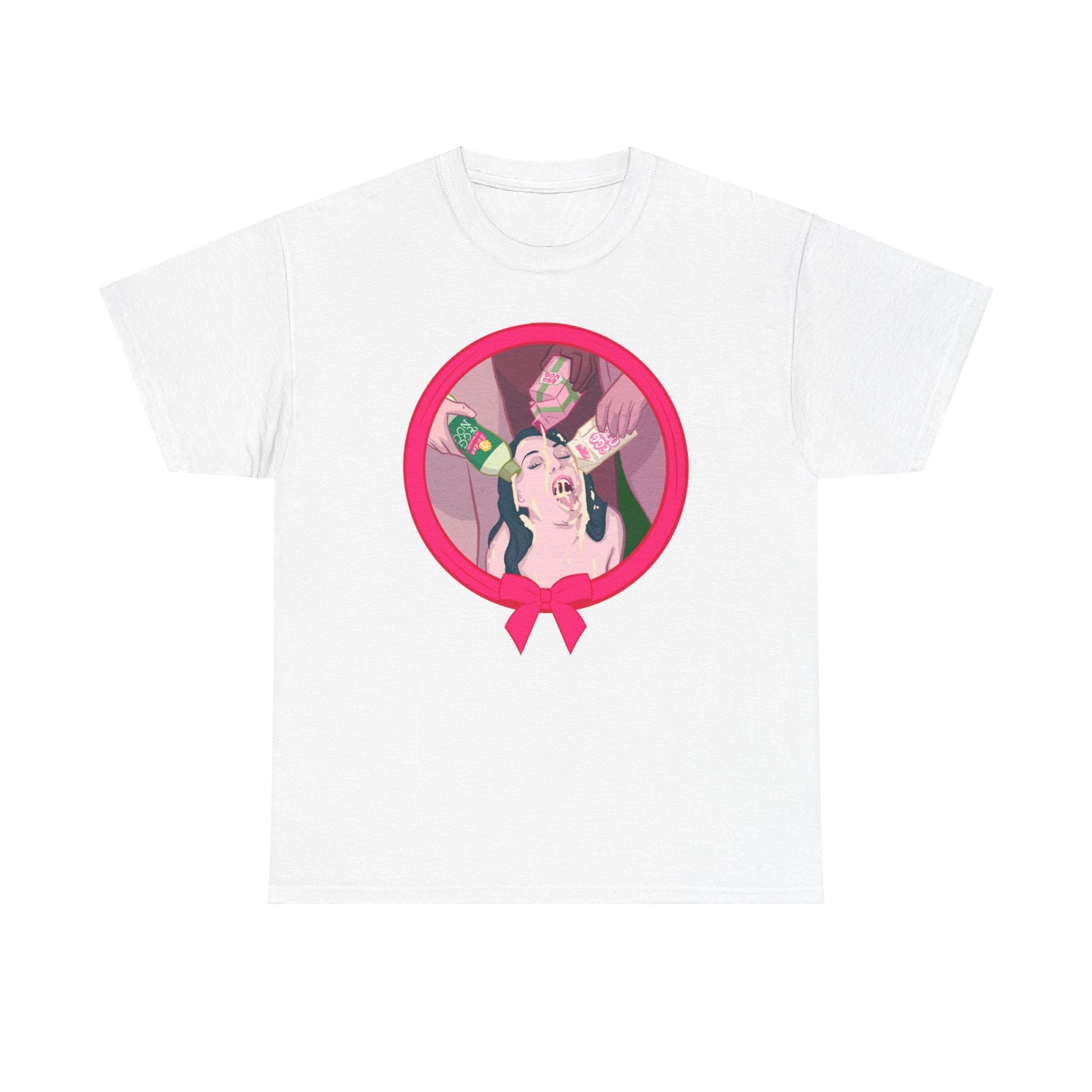 Cum All Ye Facial Unisex Heavy Cotton Tee