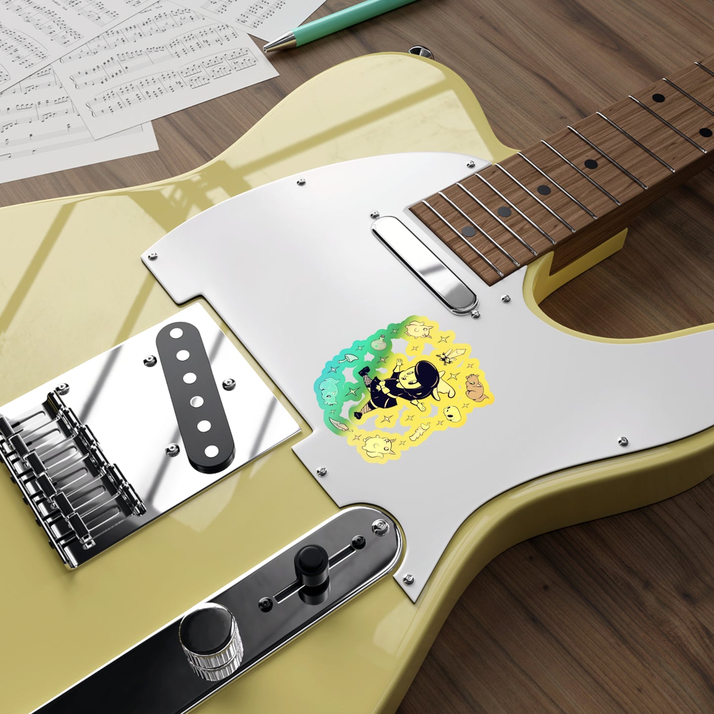 Tools Of The Trade Holographic Die-cut Stickers