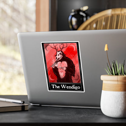 Wendigo Tarot Kiss-Cut Vinyl Decal