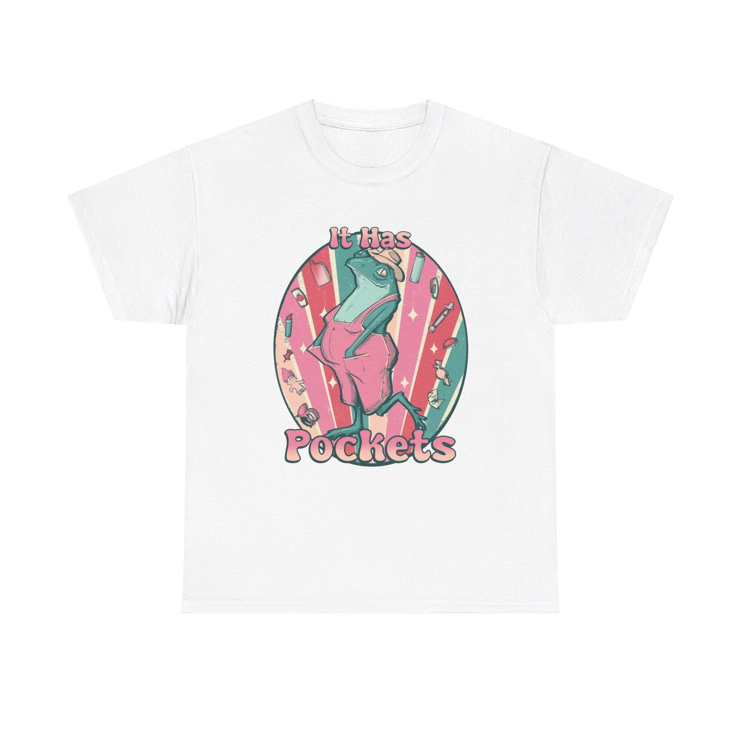It Has Pockets Unisex Heavy Cotton Tee
