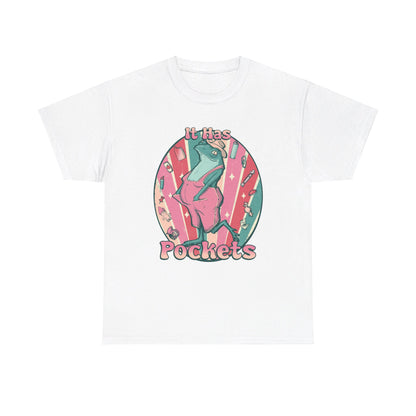 It Has Pockets Unisex Heavy Cotton Tee