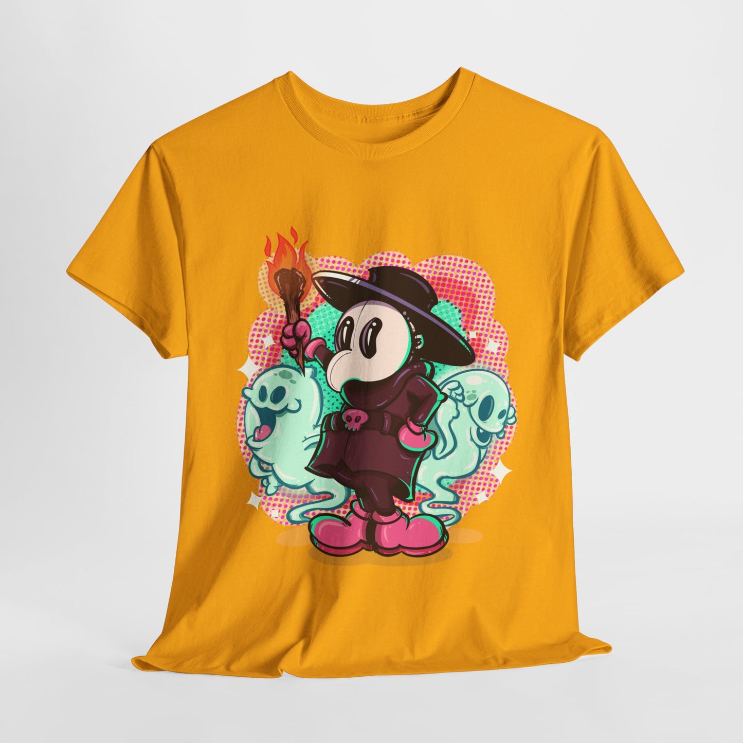Rubber Hose Plague Doctor Unisex Heavy Cotton Tee