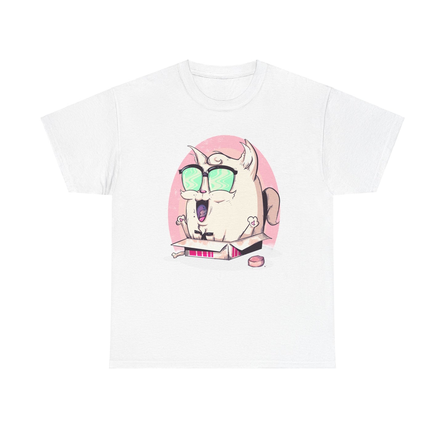 Chicken Box Unisex Heavy Cotton Tee