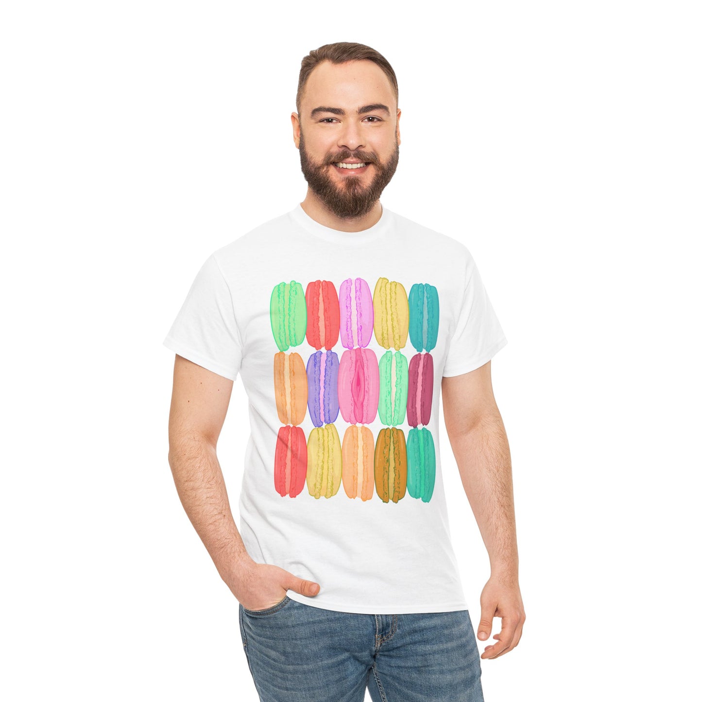 Macaron Noises Unisex Heavy Cotton Tee