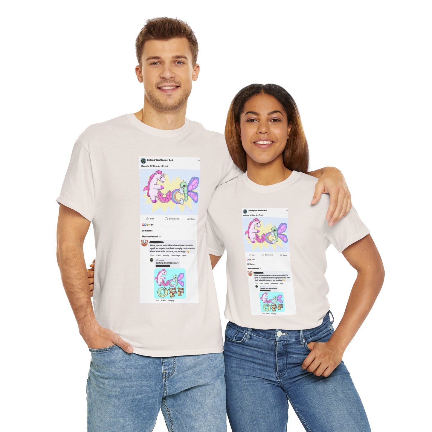 Troll AF Unisex Heavy Cotton Tee