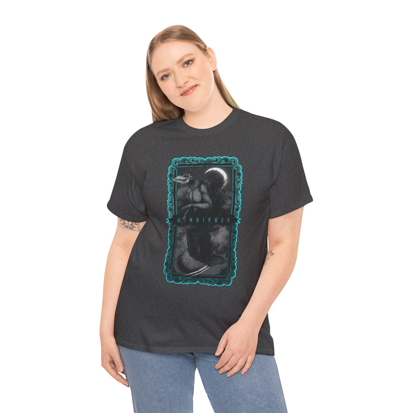 As Above So Below Wendigo Unisex Heavy Cotton Tee