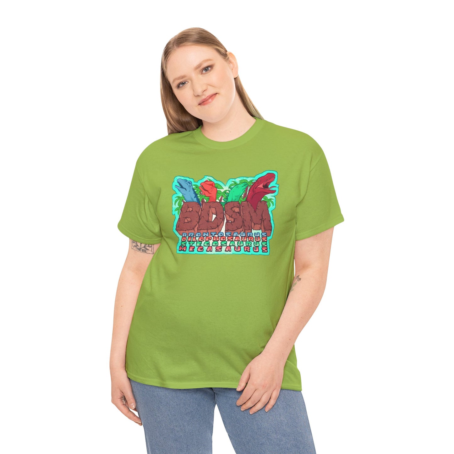 Dinosaurs Unisex Heavy Cotton Tee