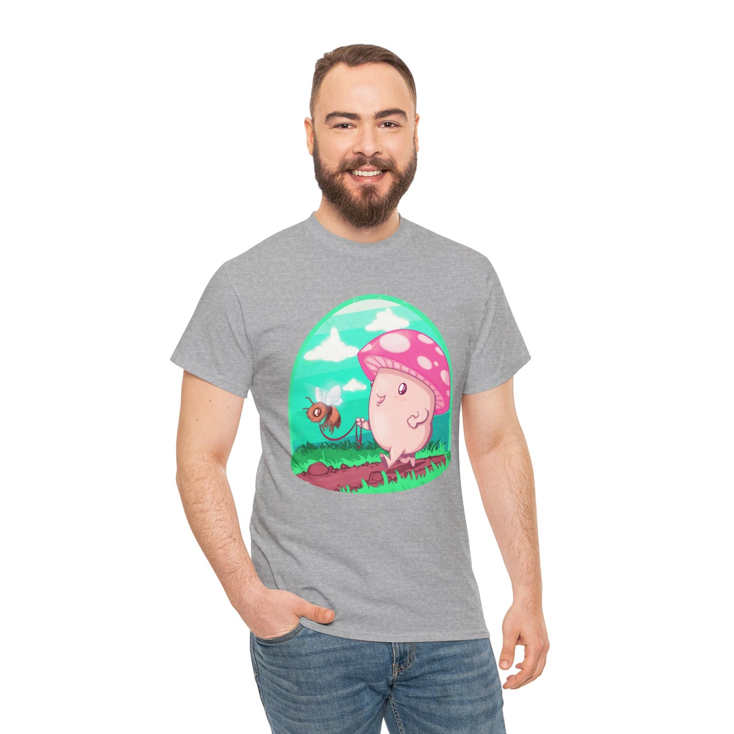 Bee Walk Unisex Heavy Cotton Tee