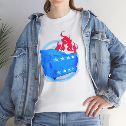American Dumpster Firre Unisex Heavy Cotton Tee