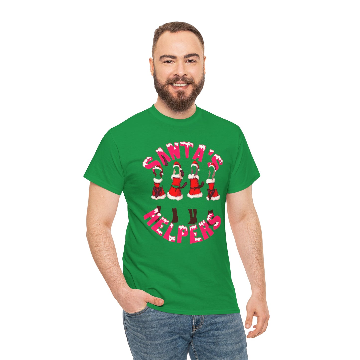Santa's Helpers Unisex Heavy Cotton Tee